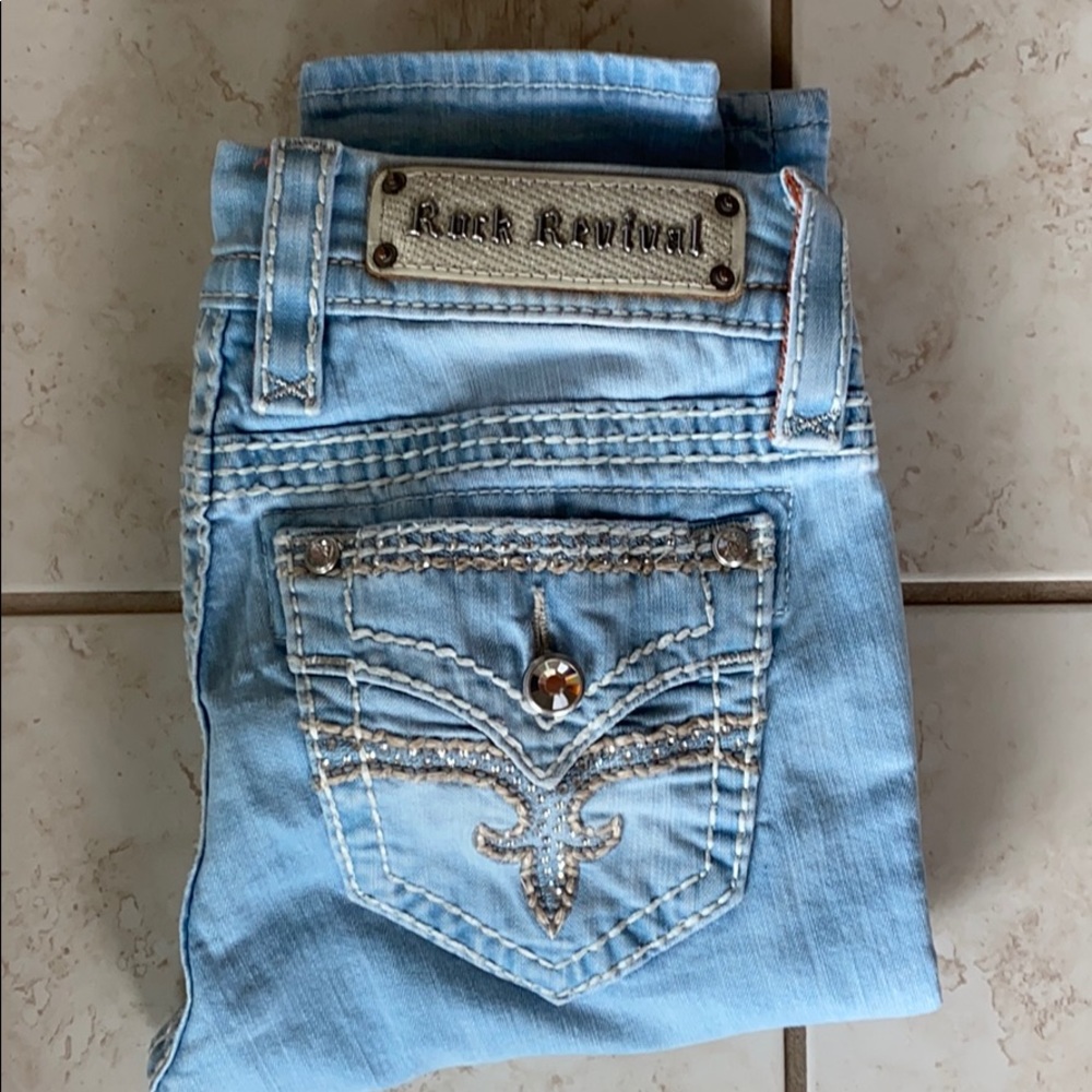 Miriam Ankle Skinny Rock Revival Jeans